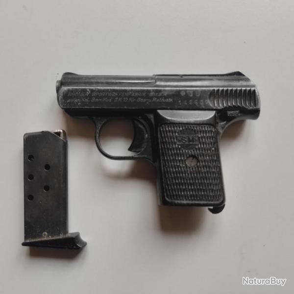 Pistolet d'alarme - SM - 8mm bon tat