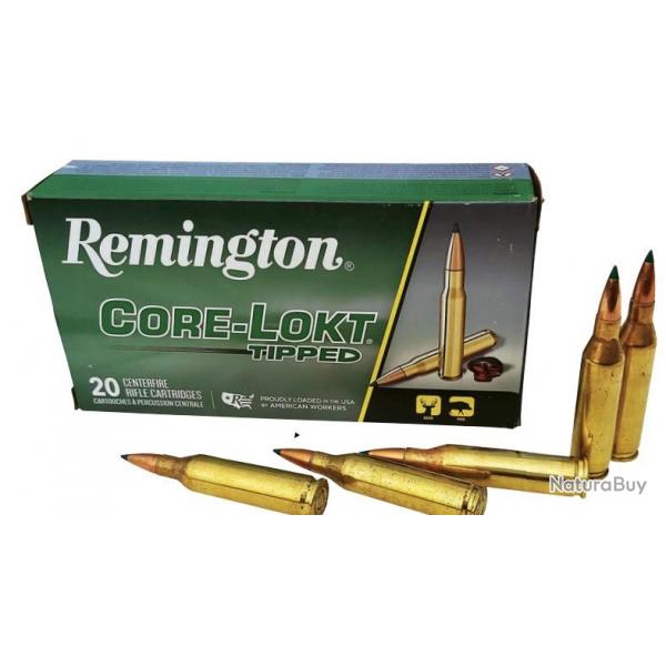 core lokt tipped 30-06 180gr munitions REMINGTON