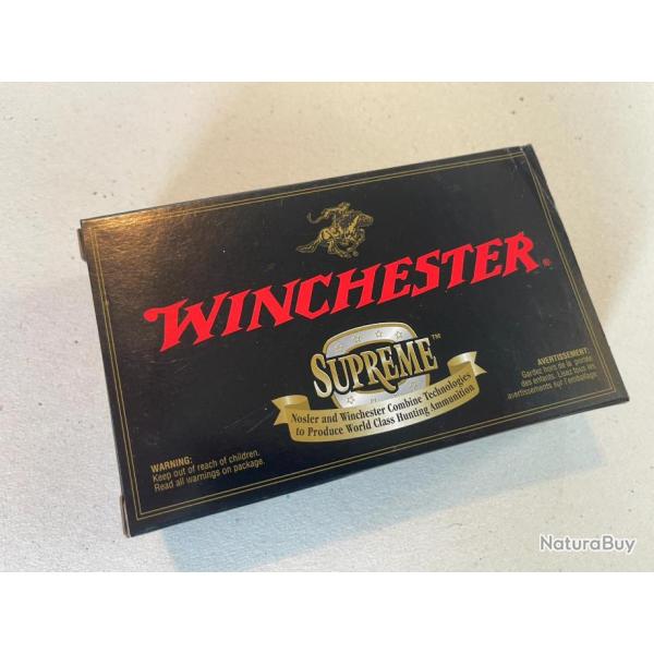 Munitions Winchester Cal. 270 Win - Ballistic Silvertip 130 grains *1 sans prix de reserve*
