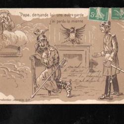 carte patriotique kaiser et kronprinz , 1915 vers alger