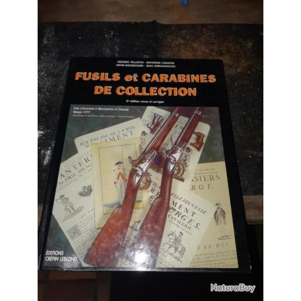Livre Fusil et carabine de collections