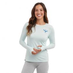 L Shirt Pelagic Aquatek Tails Up Femmes Sea Foam