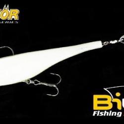 Leurre Souple Biwaa Divinator 140 22g Pearl White