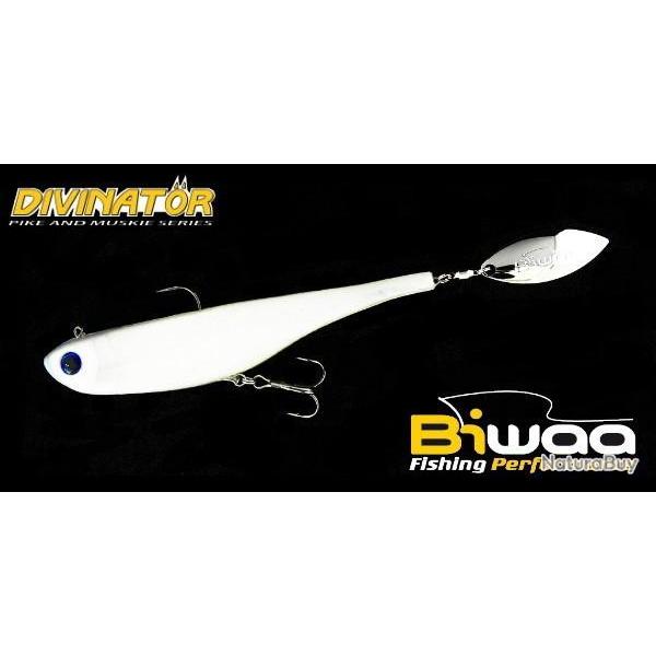 Leurre Souple Biwaa Divinator 140 22g Pearl White