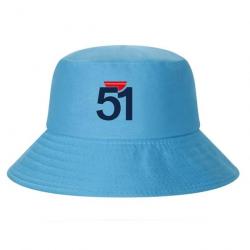 Chapeau Casquette Bob Ricard 51 Réversible Haute Qualité : Couleur Bleu