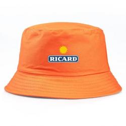 Chapeau Casquette Bob Ricard Réversible Haute Qualité : Couleur Orange