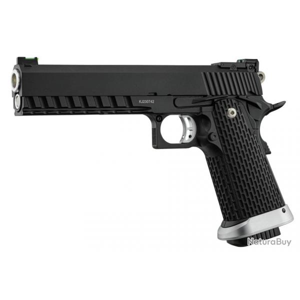 Rplique airsoft KJ Works KP-06 gaz full metal-KJ Works Hi-Capa - Noir