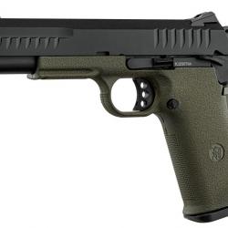 Réplique airsoft KJ Works KP-08 gaz full metal-KJ Works Hi-Capa 5.1 - OD Green