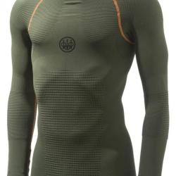 T-Shirt Beretta Body Mapping 3D Vert Manches Longues Tailles 2XL/3XL