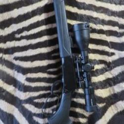 Carabine à levier sous garde ROSSI Rio Bravo Compo cal.22lr canon 46 cm + lunette WALBERG 3-12x56i