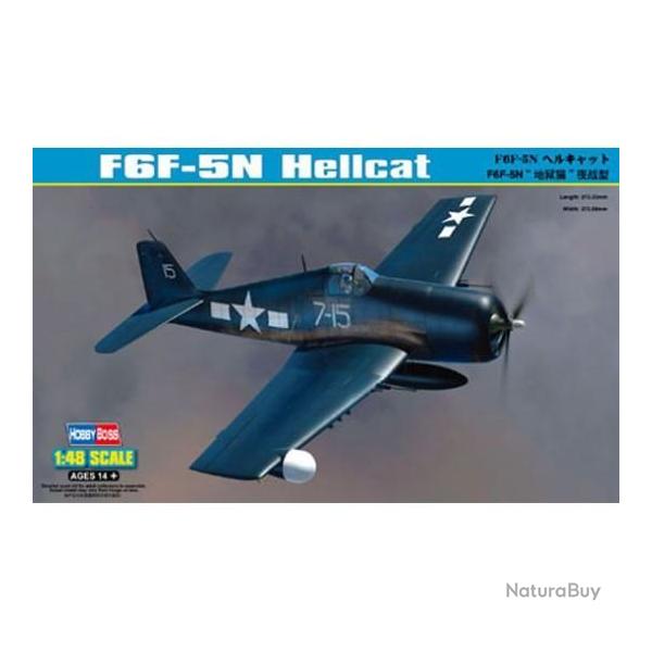 Maquette  monter - F6F-5N Hellcat 1/48 | Hobby boss (0000 3314)