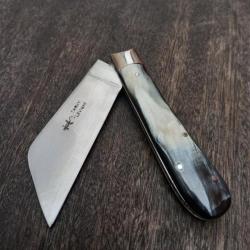 Rare Couteau DONJON LONDON TARRY LEVIGNE Manche en Corne