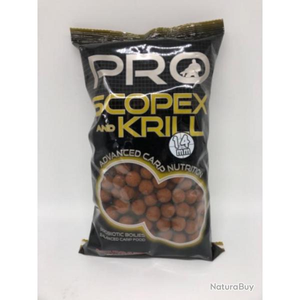 Bouillettes Scopex and Krill Starbaits