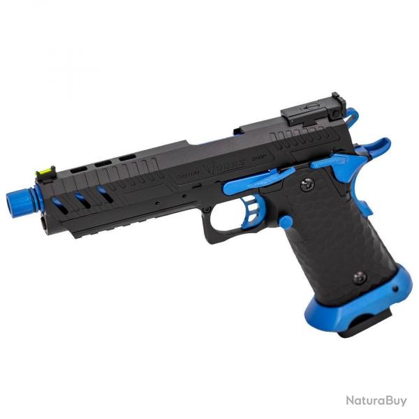 Rplique GBB Vorsk Gaz CS Hi-Capa Vengeance Match - Noir & Bleu