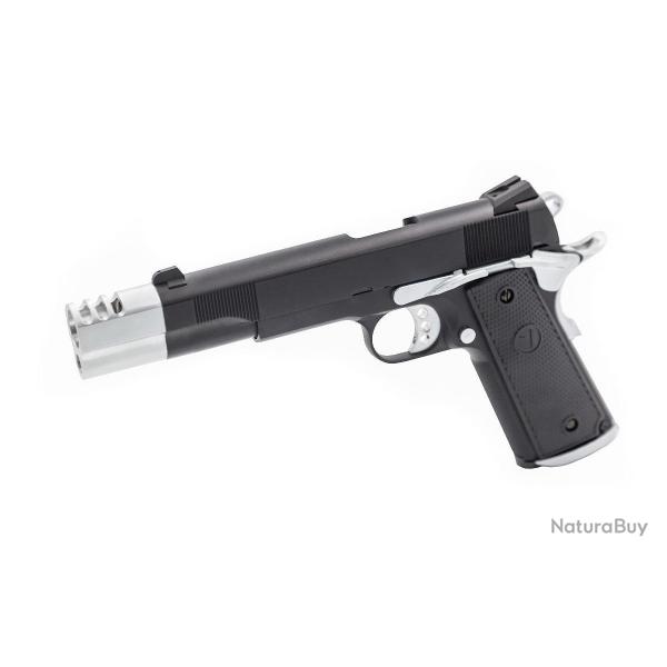 Rplique GBB Vorsk Gaz VP-X Noir / Chrome 1.0J