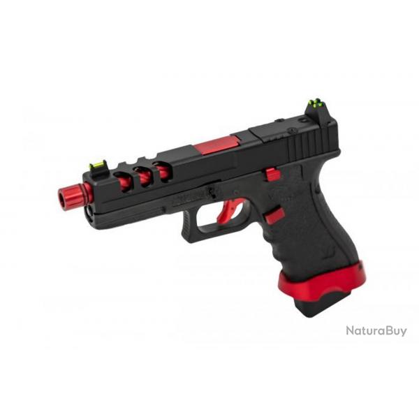 Rplique GBB Vorsk EU7 Vented - Noir & Rouge