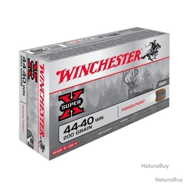 1 Boite de 50 Balles Winchester 44-40  Power point - 200 Gr