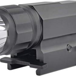 Lampe torche tactique LED 210 lumens installation rapide Portée 90 m Compatible avec Glock