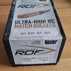 300 projectiles 130 gr RDF 264 (6.5mm)
