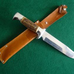 Grand couteau-dague de chasse, fabrication allemande, Solingen, super état !!!