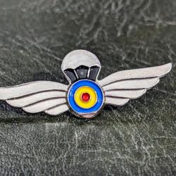L pins Insigne Brevet Militaire Commando Parachutiste Beret Para roumanie badge Taille : 40 * 15 mm