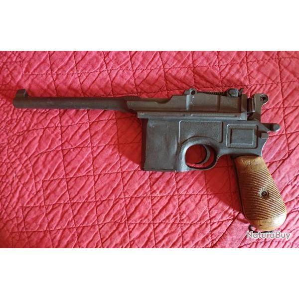 Pistolet semi automatique Mauser C96 neutralis St tienne