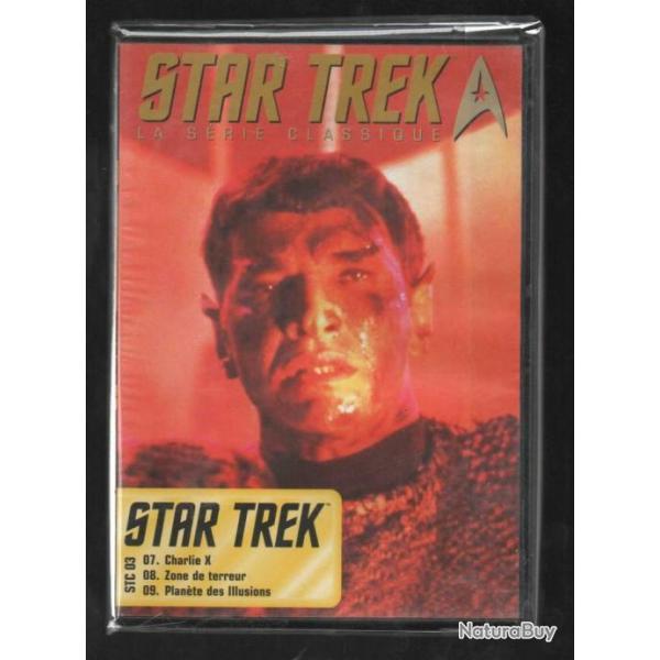 star trek srie originale dvd 3 pisodes 7  9 , science-fiction,