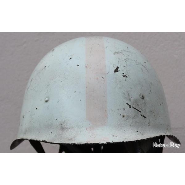 Casque Sovitique Arme rouge SsH 40 dat 1944 camouflage blanc