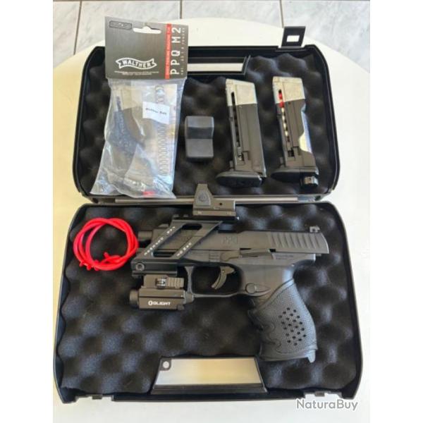 walther PPQ M2 tat neuf + accessoires