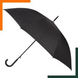 parapluie 112cm avec crochet et ouverture automatique - Plusieurs coloris selon stock disponible