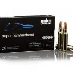 sako super hammerhead 30-06 180gr cartouches munitions bte 20 bonded soft point boat tail