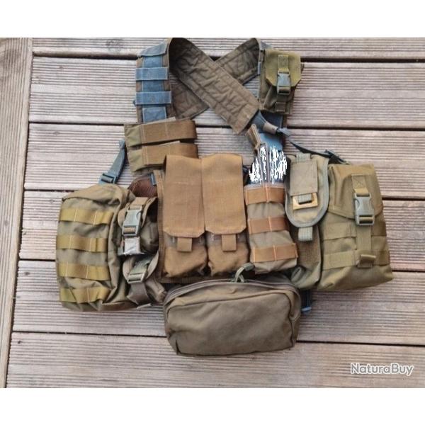 Arktis chest rig avec blackhawk pochettes