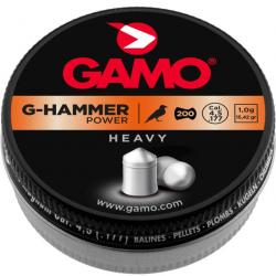 GAMO - Plombs G-Hammer Power lourds 4,5 mm