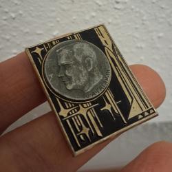 PIN'S INSIGNE YURI GAGARINE COSMOS ESPACE URSS CCCP 60s