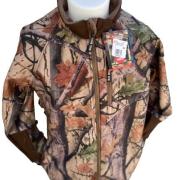 Veste Softshell Camouflage Femme Mossy Oak Eclipse - Noir Et Rose Taille M