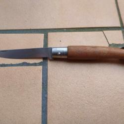 COUTEAU CANIF MARQUE OPINEL MODELE N8 LAME EFFILEE