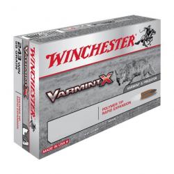 winchester 22-250 remington 55gr varmint x cartouches munitions bte20