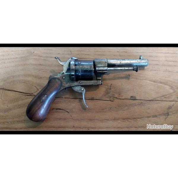 Revolver type Lefaucheux 7mm