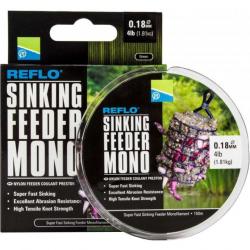 NYLON REFLO SINKING FEEDER MONO 150m 0,18 PRESTON