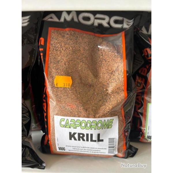 AMORCE FRANCE BAITS CARPODROME KRILL 1kg (promo)