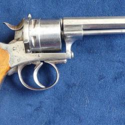 Revolver type Lefaucheux calibre 380 CF dit modèle de transition.