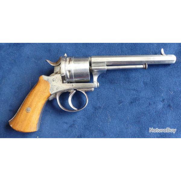 Revolver type Lefaucheux calibre 380 CF dit modle de transition.