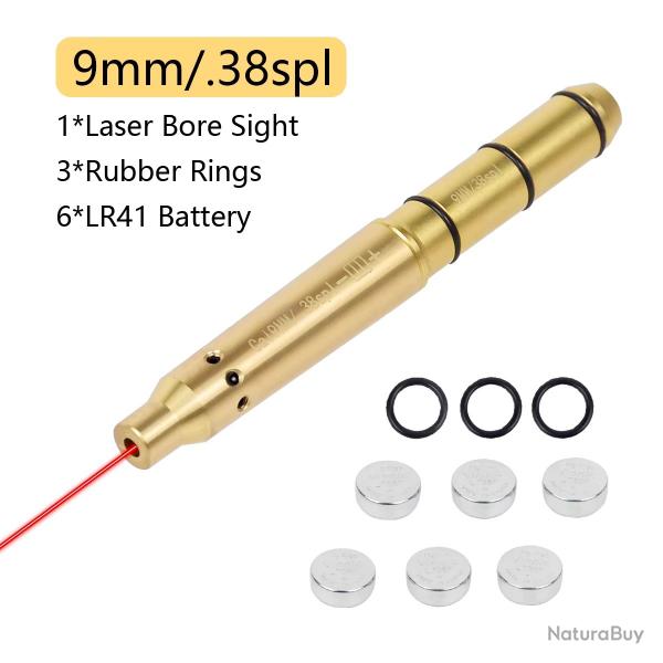 Collimateur laser de rglage - calibre 38Spl/9mm - LIVRAISON GRATUITE