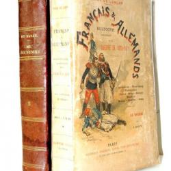 Lot livres anciens militaria. Guerre 1870-1871 - Général du Barail.