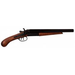 Réplique Denix fusil à double canon USA 1868-PISTOLET DOUBLE CANONS 1868