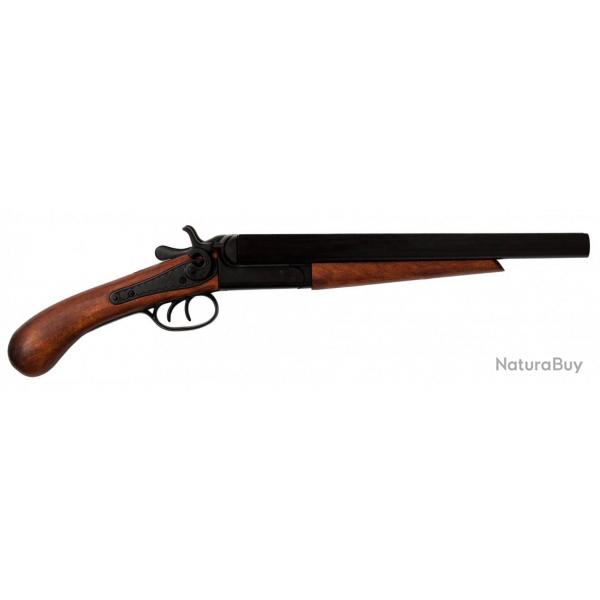 Rplique Denix fusil  double canon USA 1868-PISTOLET DOUBLE CANONS 1868