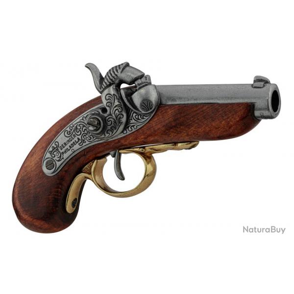 Rplique dcorative Denix de Pistolet Deringer Philadelphia 1850-Deringer