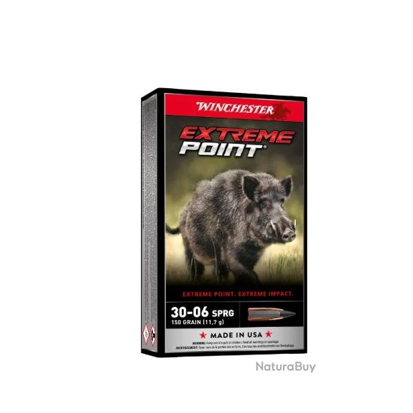 1 boite de Balles Winchester calibre 30.06 - Extreme Point 150Gr