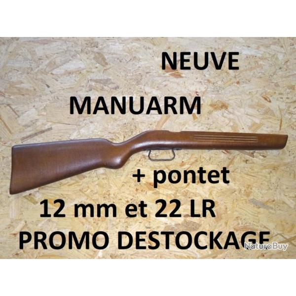 crosse NEUVE carabine MANUARM 12 mm MANUARM 22 LR  25.00 Euro !!!! -VENDU PAR JEPERCUTE (b13000)