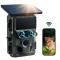 petites annonces chasse pêche : Caméra de chasse solaire CAMPARK - Double objectif 60MP 4K UHD nocturne 20m - Bluetooth/WIF IP66